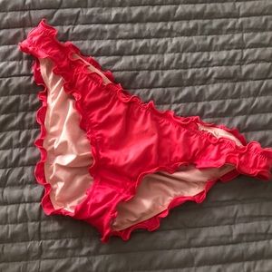 Victoria’s Secret Ruffle Cheeky Bottoms